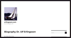 Desktop Screenshot of erlingsson.com